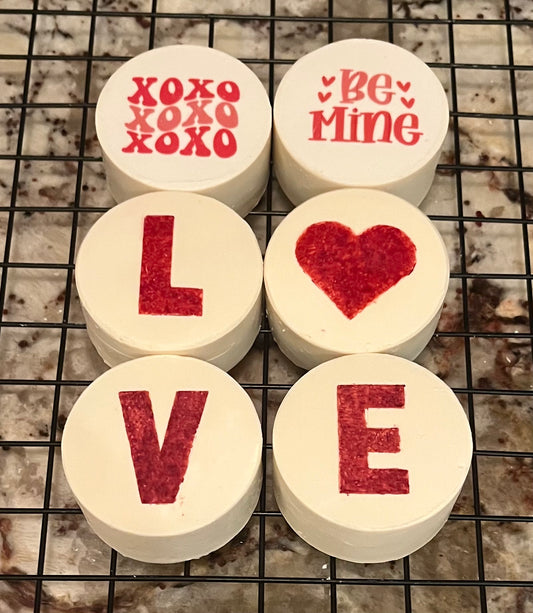 Valentine’s Cake Pucks